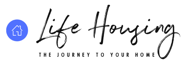 a black background with white text logo