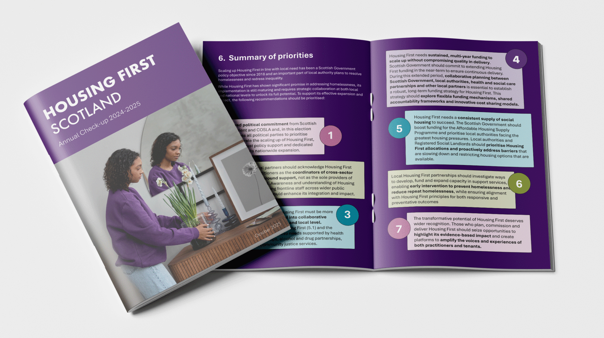 Picture of the Housing First Scotland Report 2025